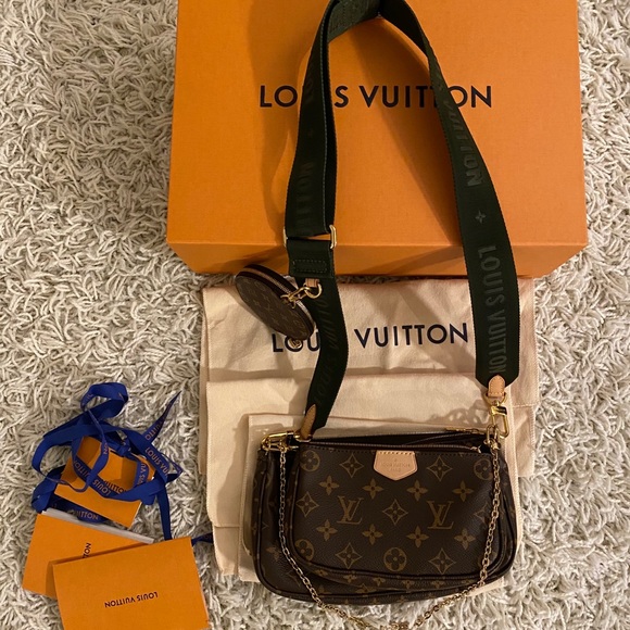 ‼️SOLD‼️LV multi pochette in khaki - Picture 1 of 16